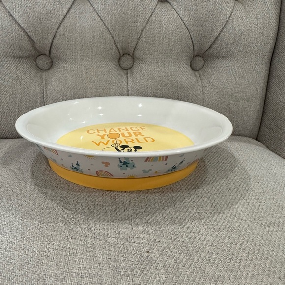 Disney Store Mickey Mouse Change Your World Pet Bowl *New with tags two avail - Picture 2 of 4